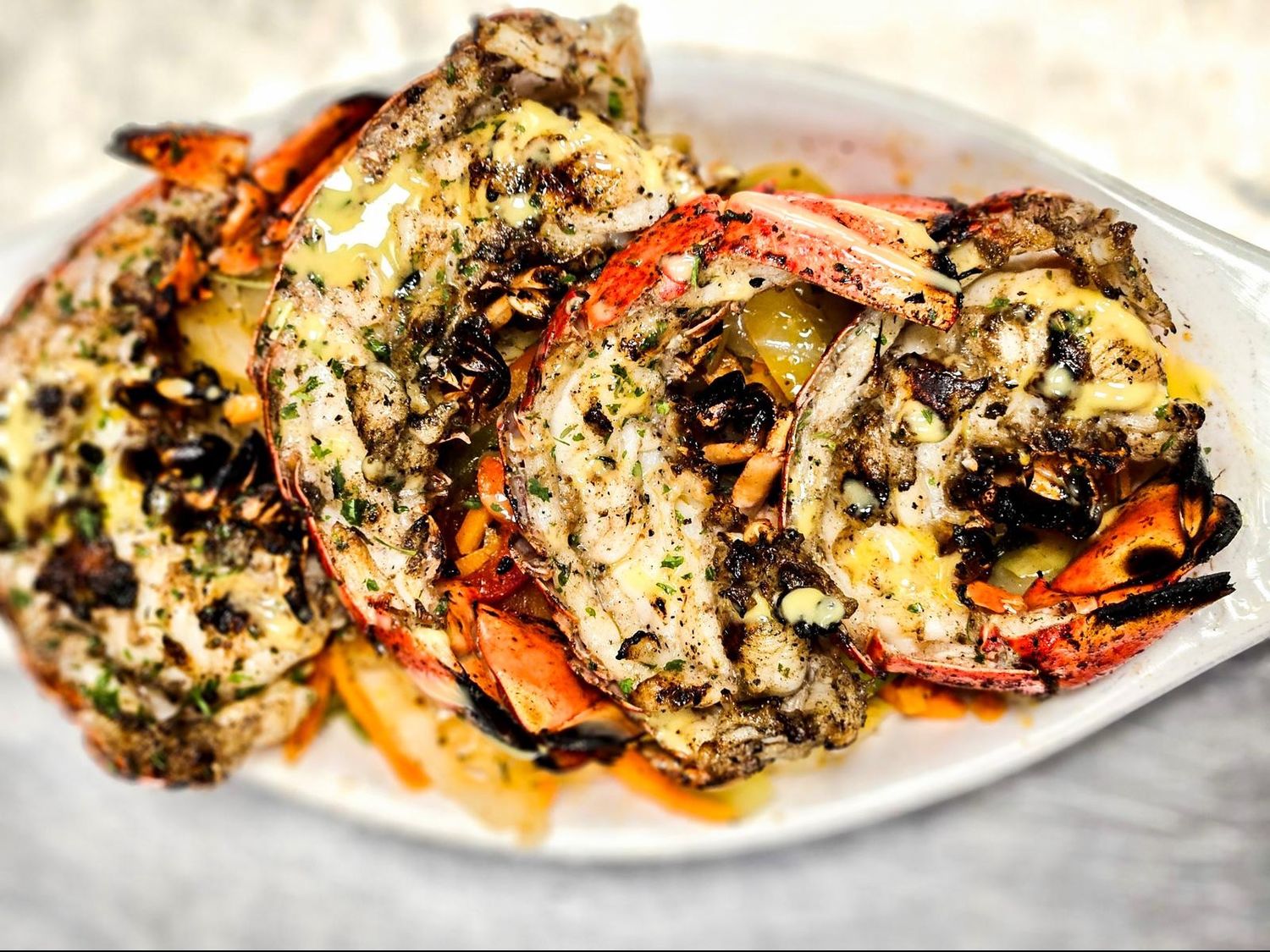 Grilled Lobster Tails – 8 Ounce + 2 Sides